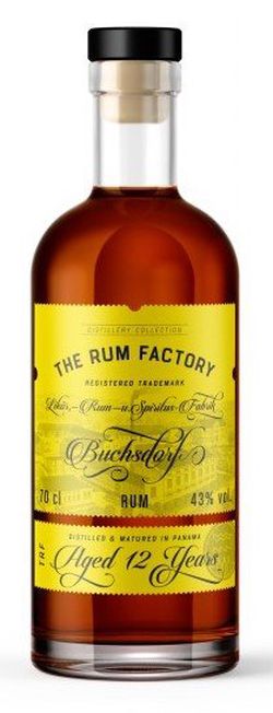 The Rum Factory 43% 12y 0,7 l (čistá fľaša)