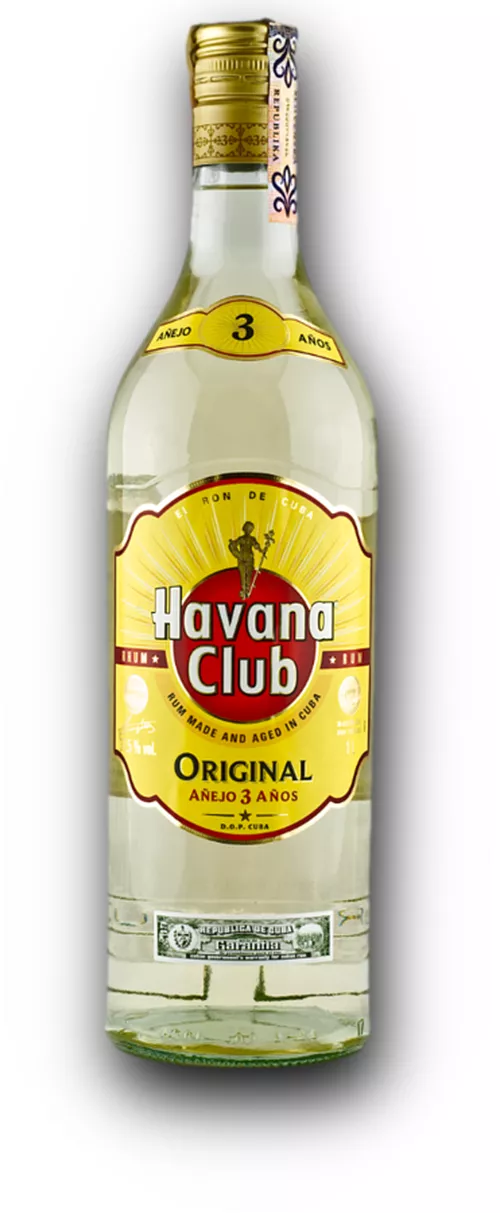 Havana Club Original 3YO 37.5% 1.0L