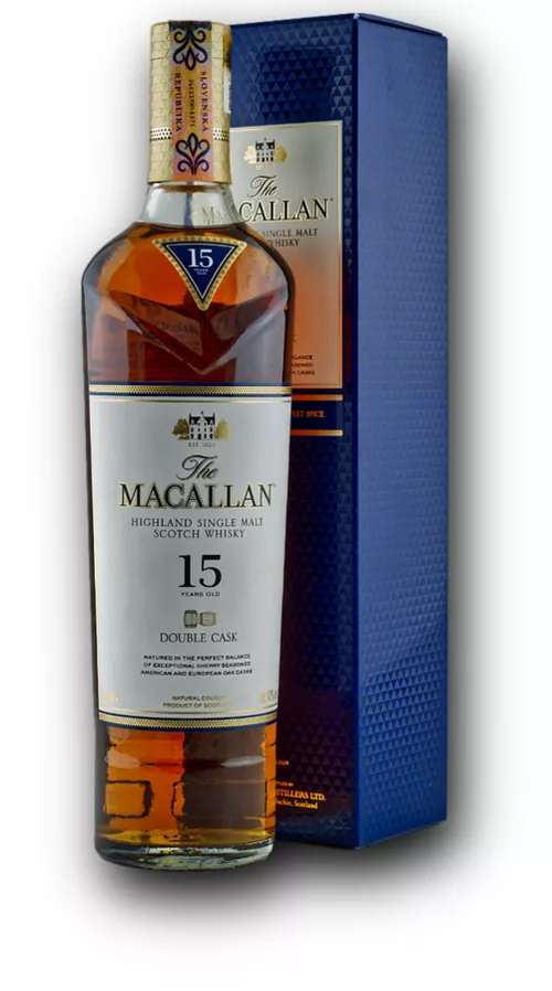 The Macallan 15YO Double Cask 43% 0.7L