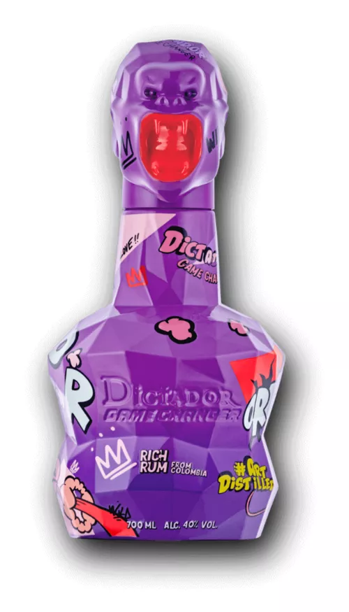 Dictador Game Changer Violet Bottle 40% 0.7L