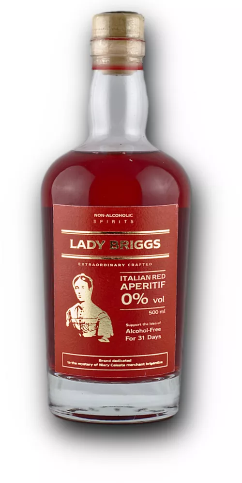 Lady Briggs Italian Red Aperitif Alcohol Free 0.0% 0.5L