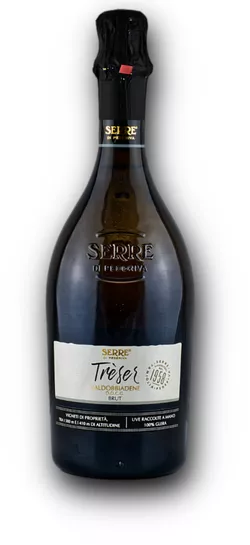 Serre Trèser Valdobbiadene Prosecco Superiore D.O.C.G. Brut 11% 0.75L