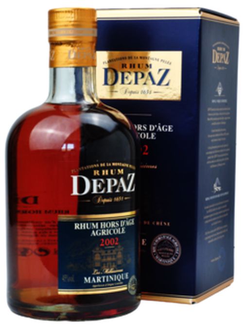 Depaz Rhum Hors d'Âge Agricole 2002 45% 0,7L