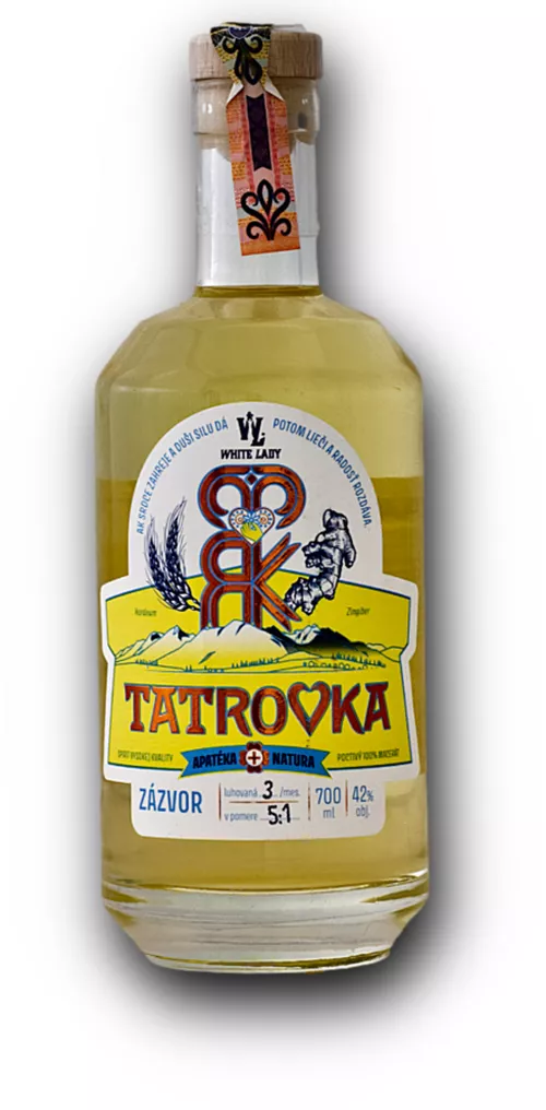 Tatrovka Zázvor 42% 0.7L